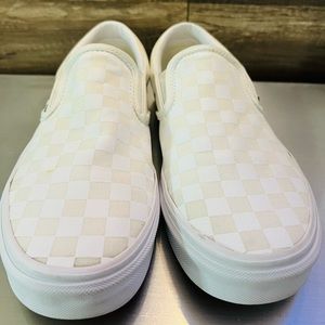 Vans Checkerboard Classic Slip Ons